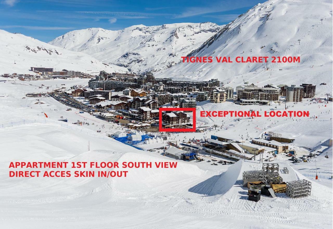 Résidence Rond Point Des Pistes Accès Direct Funiculaire Exposé Sud Tignes
