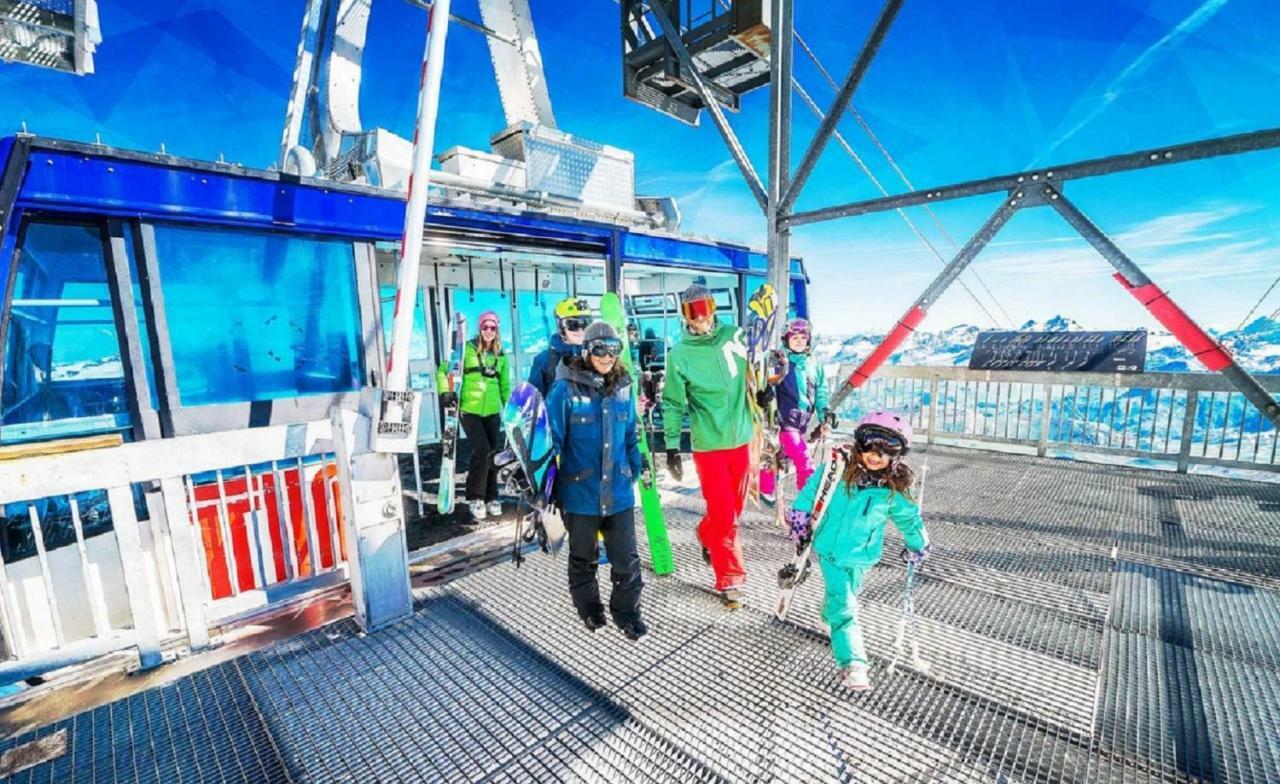Appartement Résidence Rond Point Des Pistes Accès Direct Funiculaire Exposé Sud