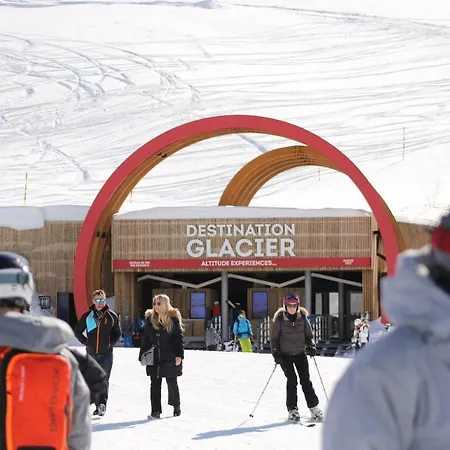 Residence Rond Point Des Pistes Acces Direct Funiculaire Expose Sud Tignes Exterior foto